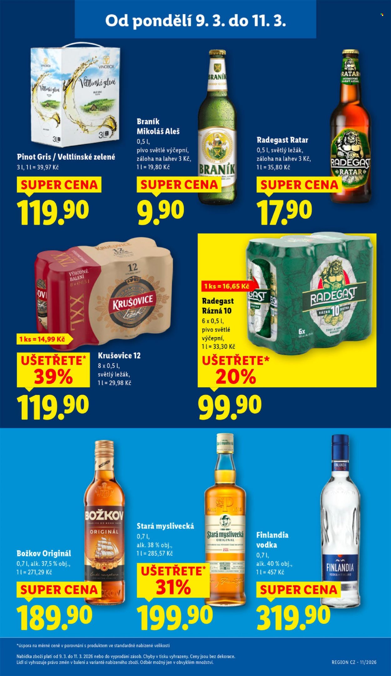 Leták Lidl - 9.3.2026 - 11.3.2026. Strana 23