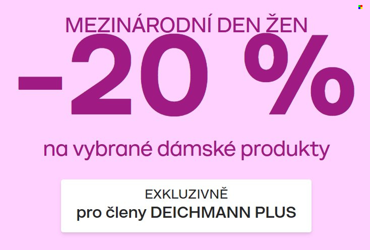 Leták DEICHMANN - 7.3.2026 - 8.3.2026. Strana 1