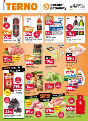 Leták coop TERNO - 11.3.2026 - 17.3.2026.