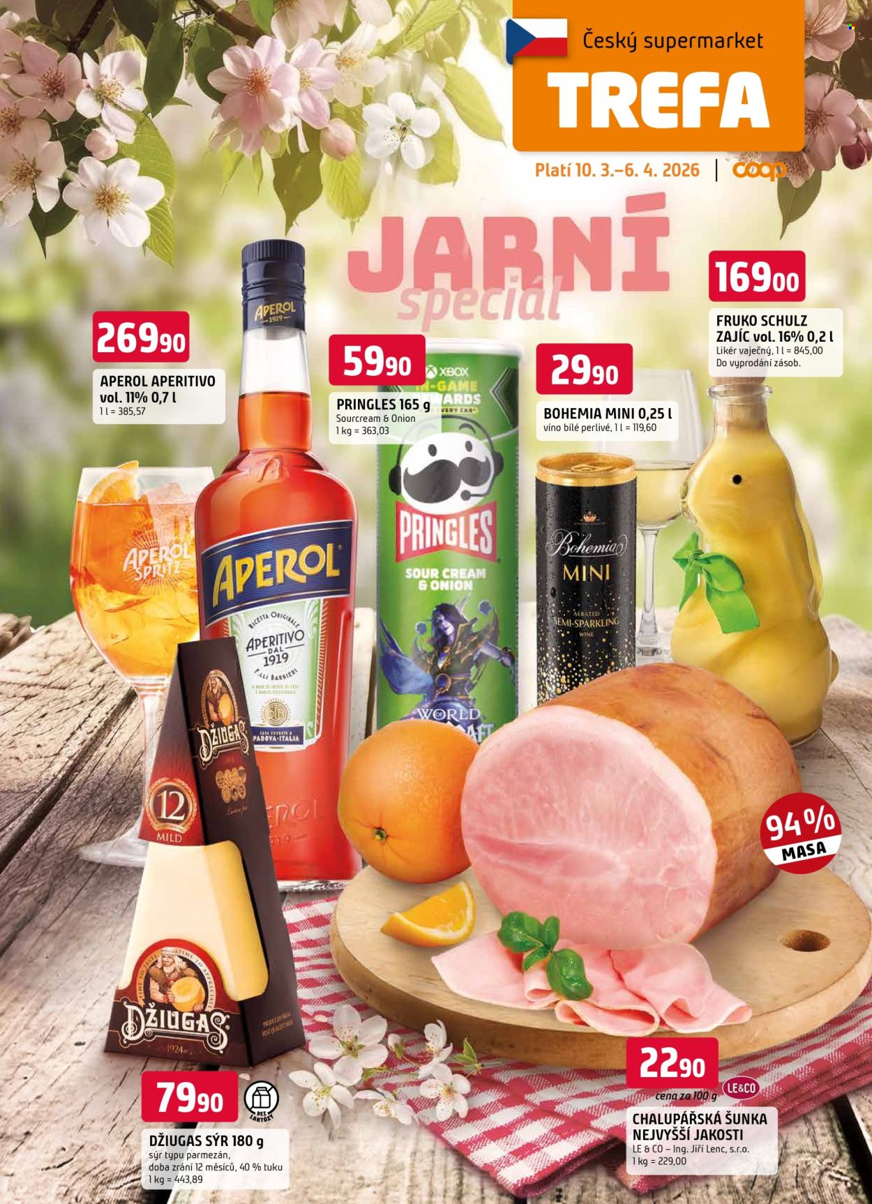 Leták TREFA coop - 10.3.2026 - 6.4.2026. Strana 1
