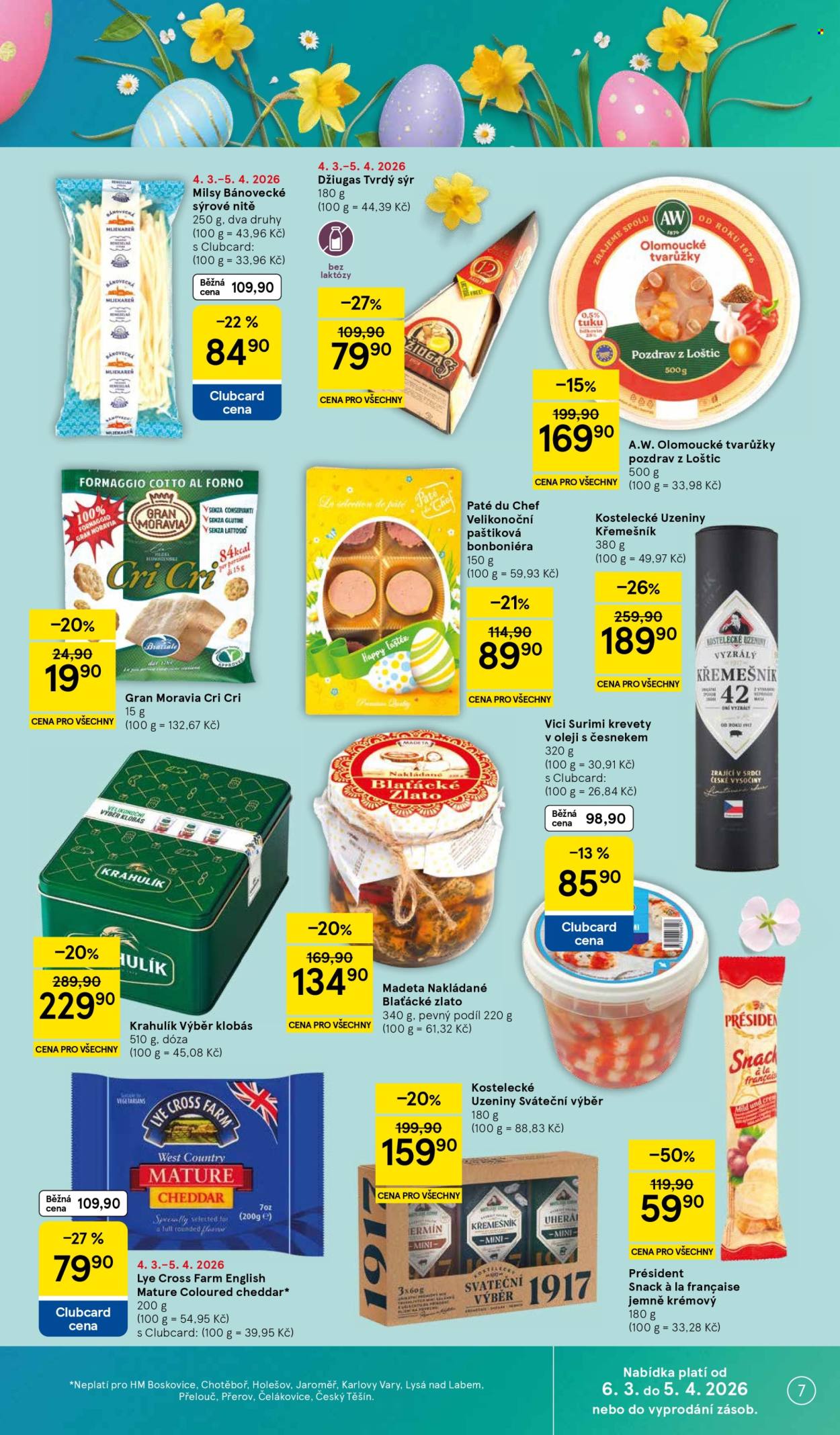 Leták TESCO - 11.3.2026 - 17.3.2026. Strana 7