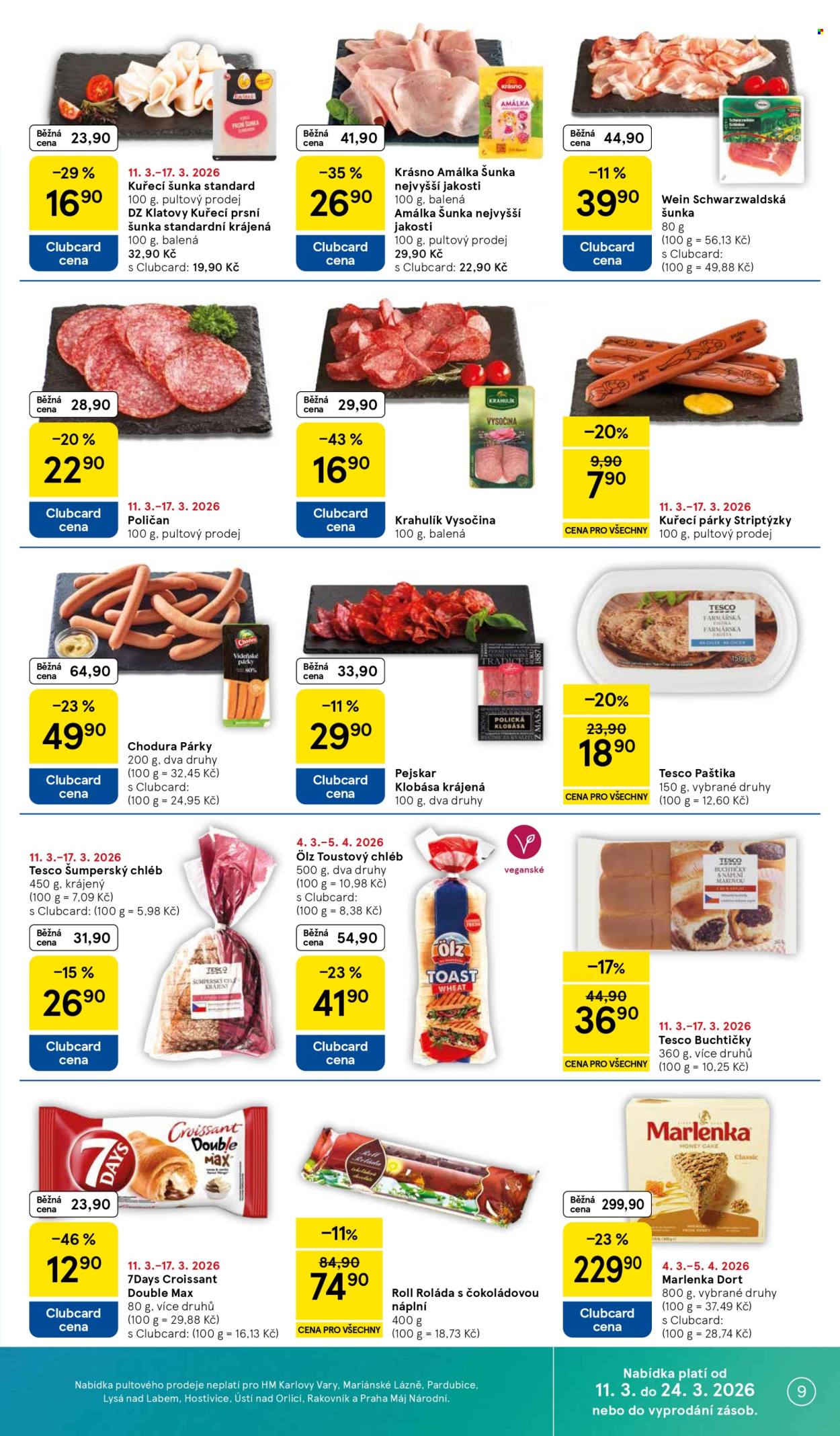 Leták TESCO - 11.3.2026 - 17.3.2026. Strana 9