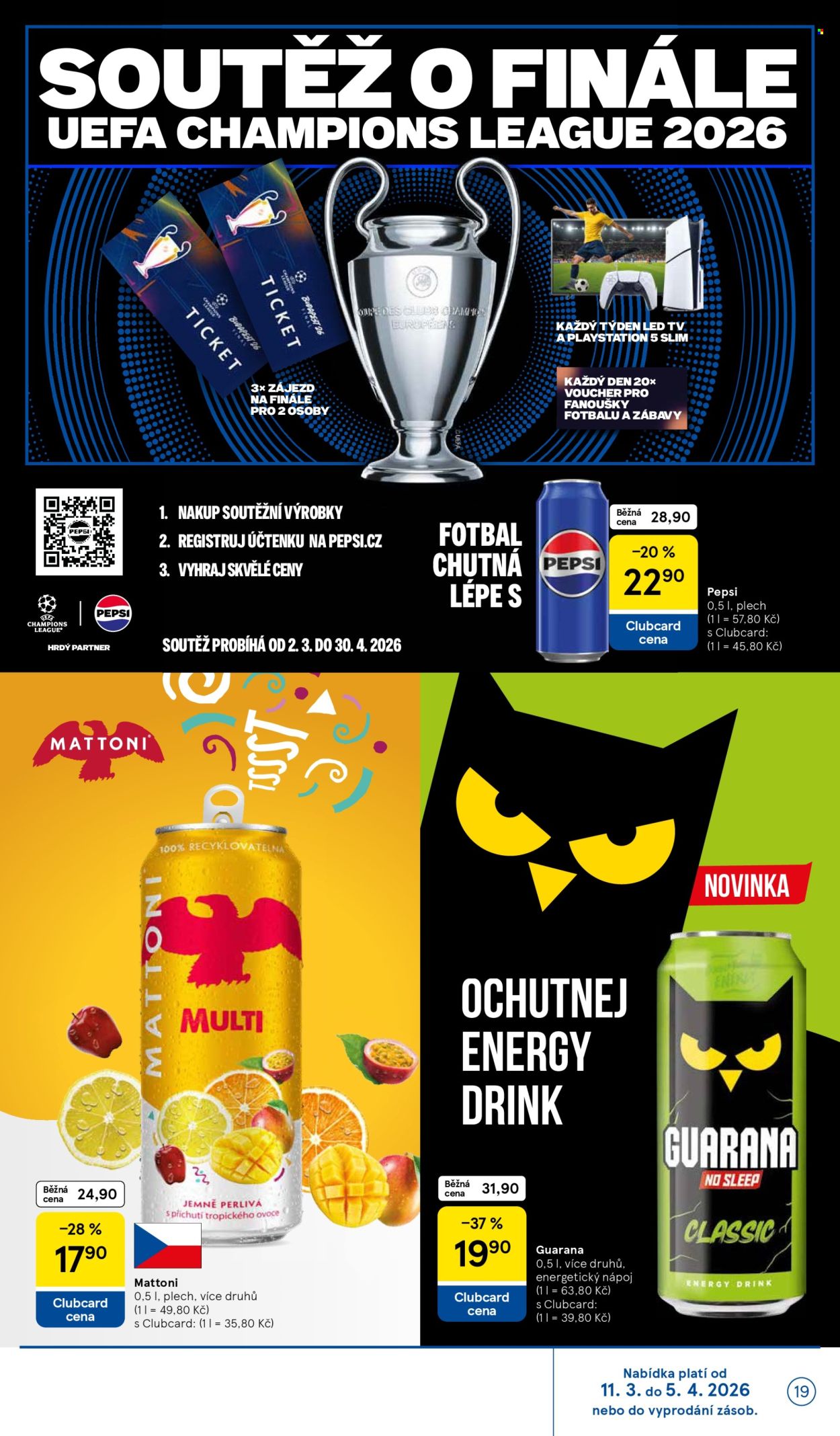 Leták TESCO hypermarket - 11.3.2026 - 5.4.2026. Strana 19