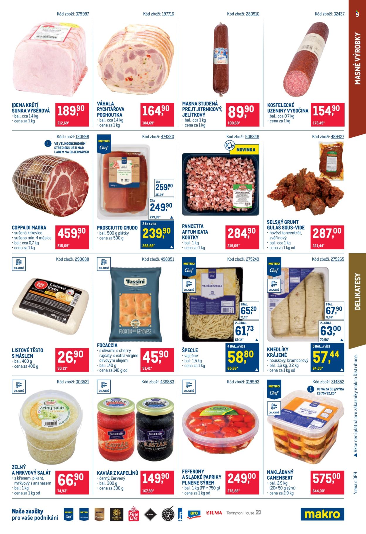Leták MAKRO - 11.3.2026 - 24.3.2026. Strana 9