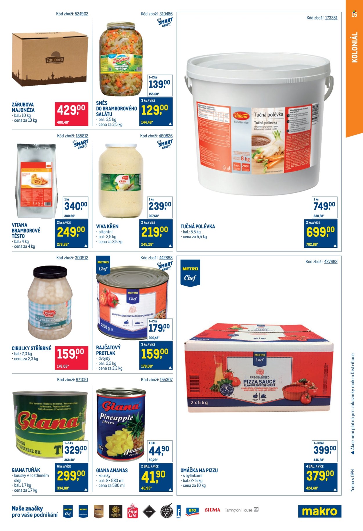Leták MAKRO - 11.3.2026 - 24.3.2026. Strana 15