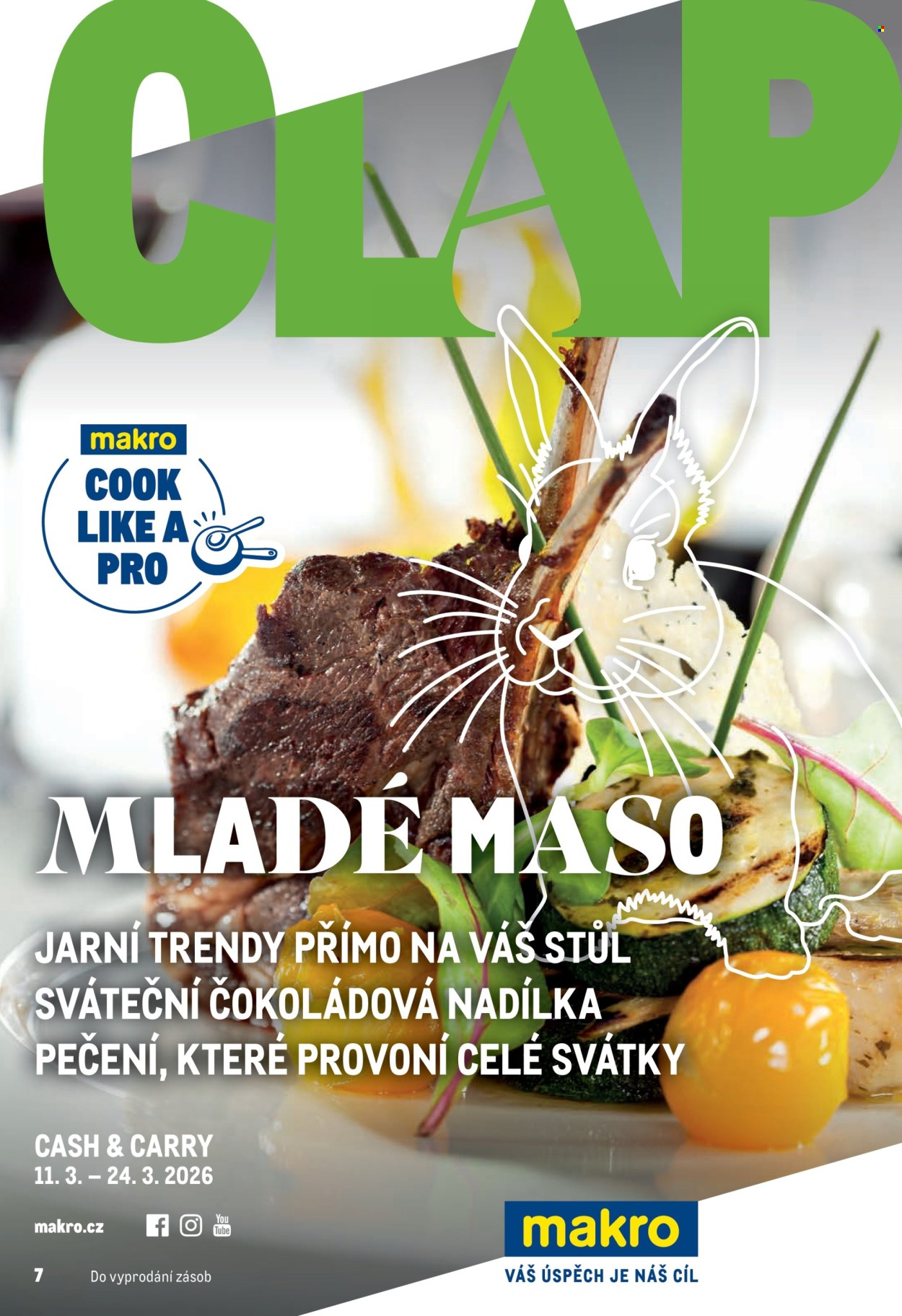 Leták MAKRO - 11.3.2026 - 24.3.2026. Strana 1
