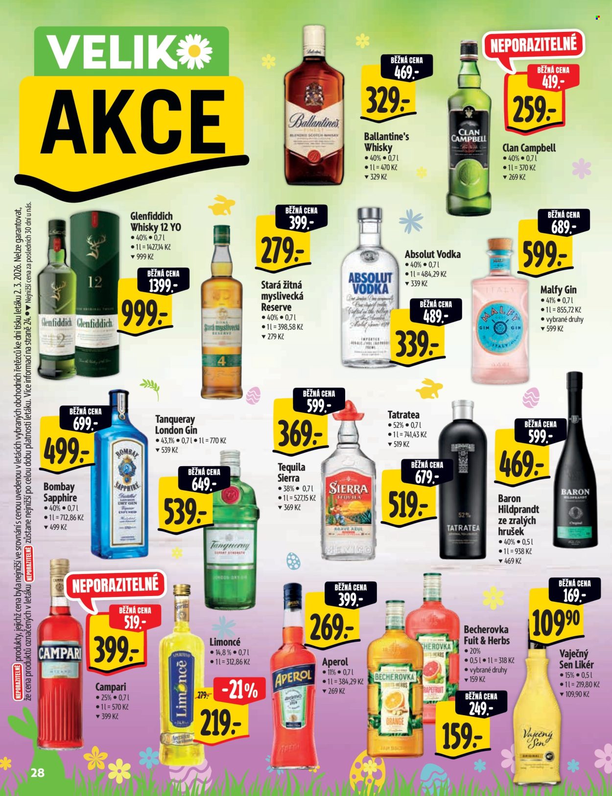 Leták Albert Hypermarket - 11.3.2026 - 24.3.2026. Strana 28