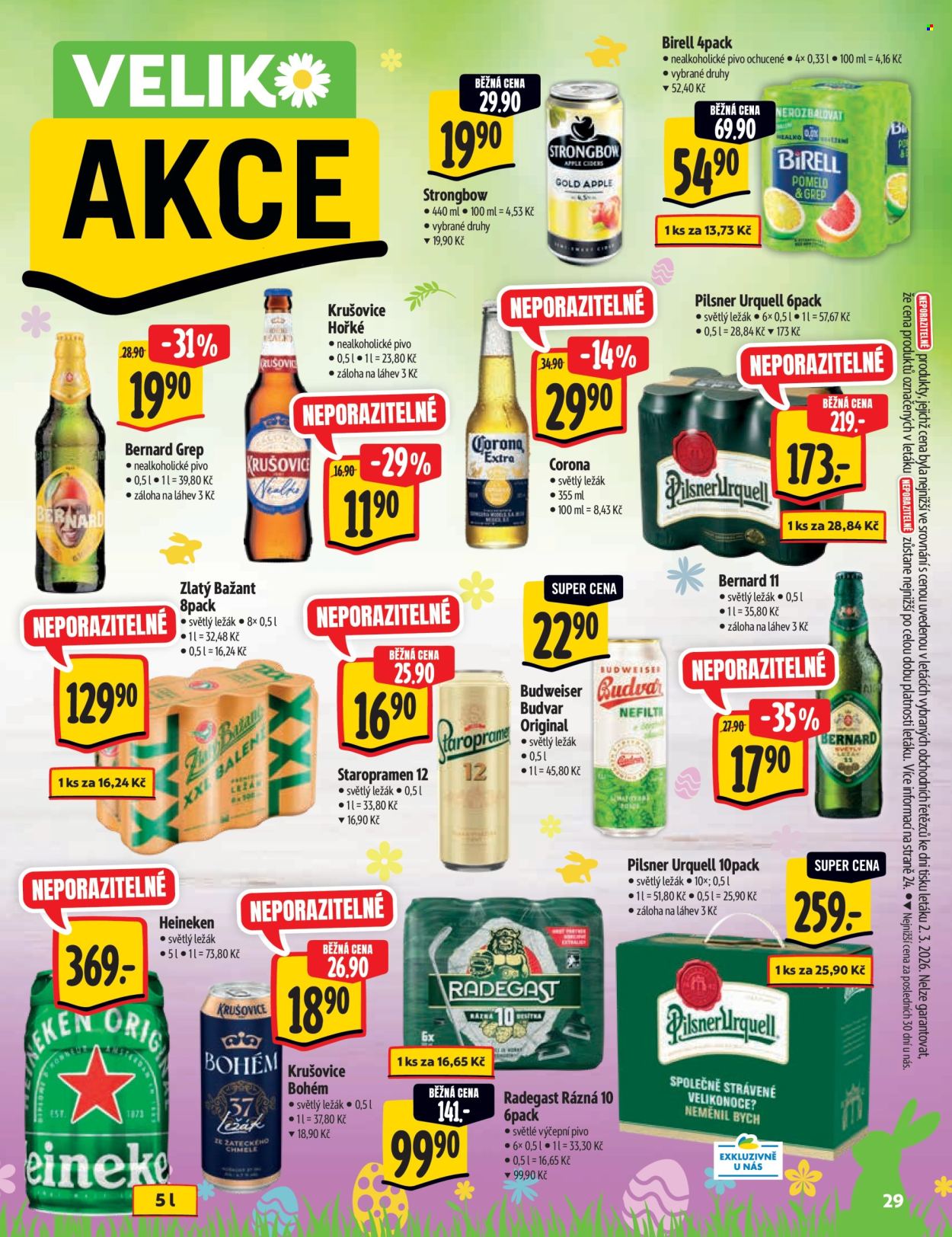 Leták Albert Hypermarket - 11.3.2026 - 24.3.2026. Strana 29