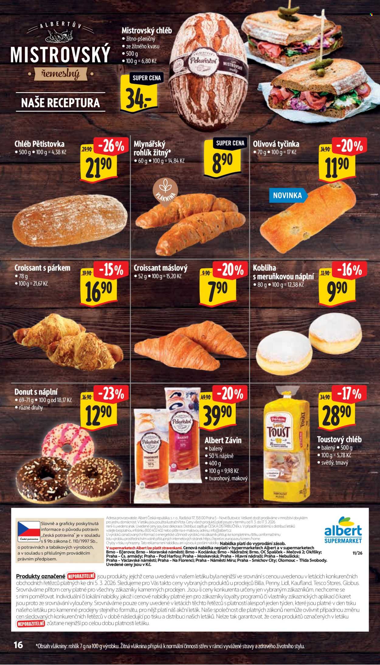 Leták Albert Supermarket - 11.3.2026 - 17.3.2026. Strana 24