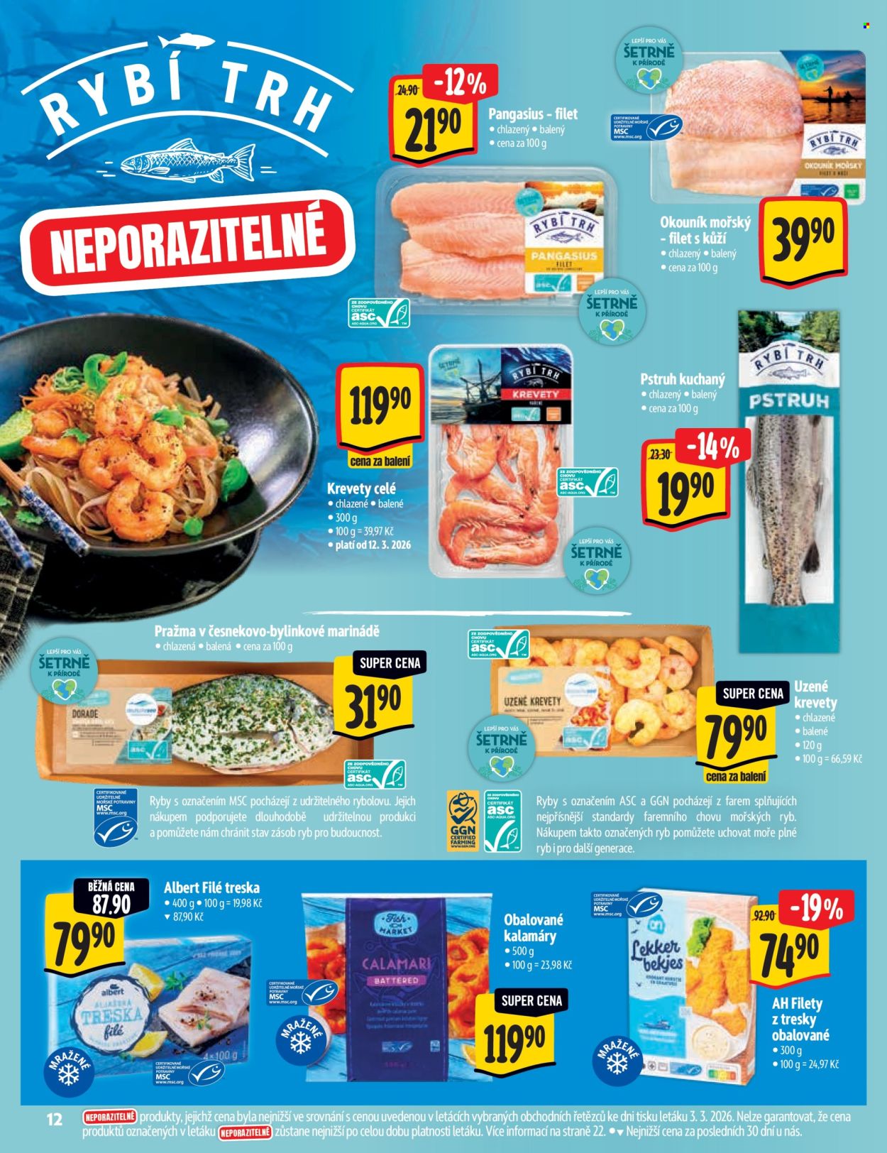 Leták Albert Supermarket - 11.3.2026 - 24.3.2026. Strana 12