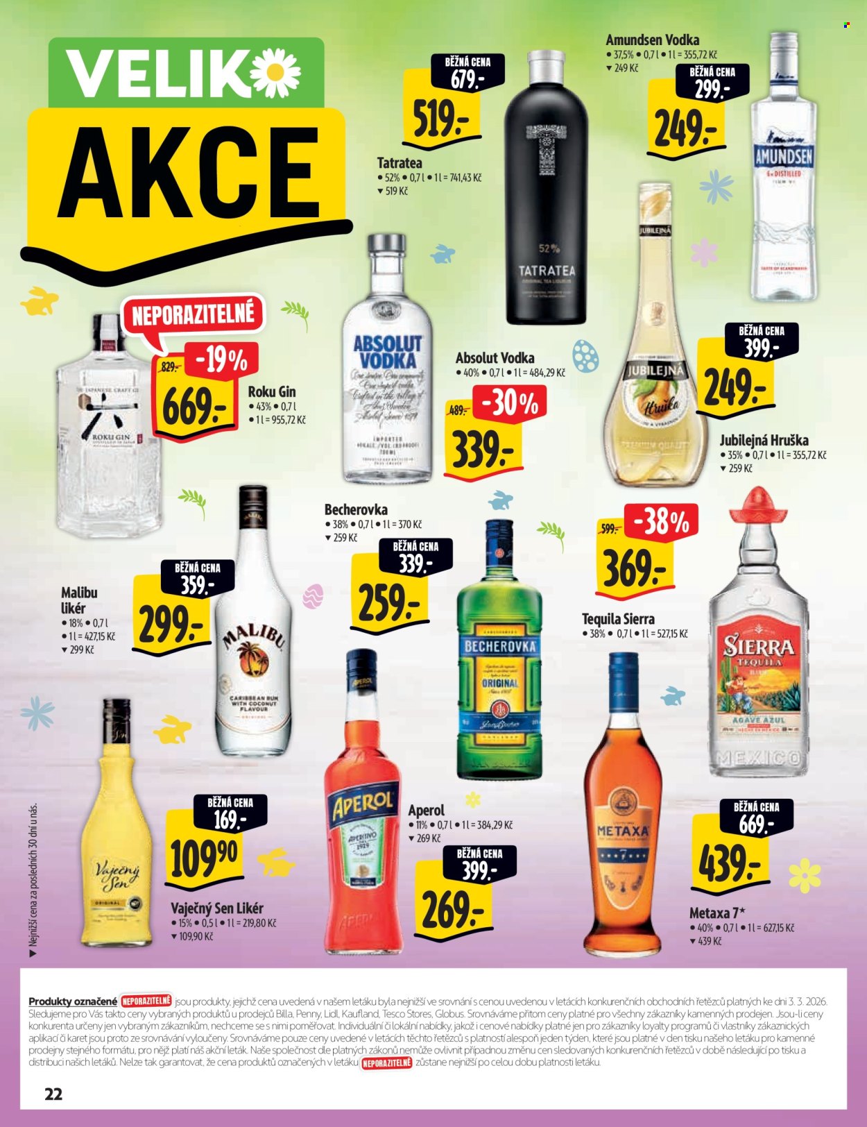 Leták Albert Supermarket - 11.3.2026 - 24.3.2026. Strana 22