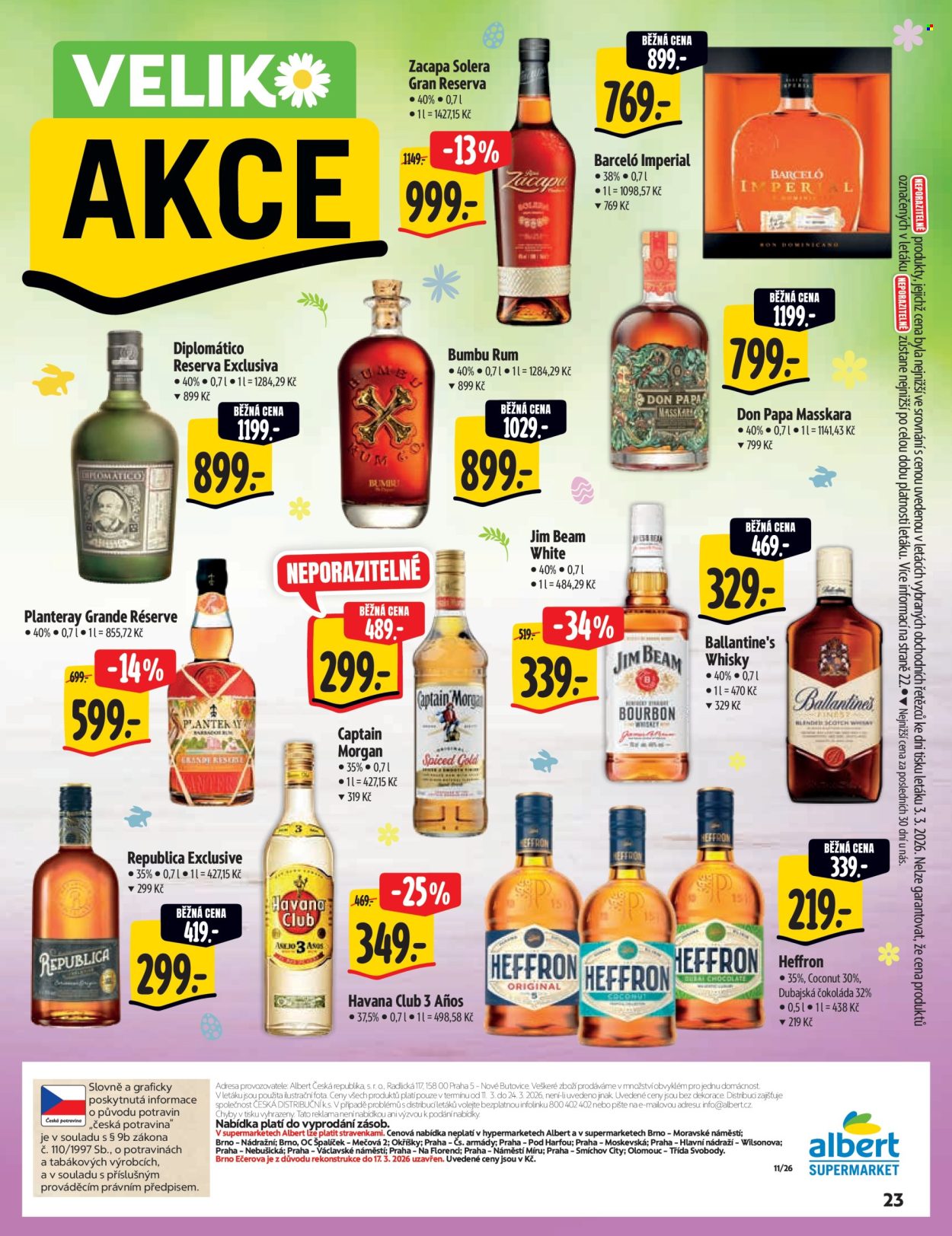 Leták Albert Supermarket - 11.3.2026 - 24.3.2026. Strana 23