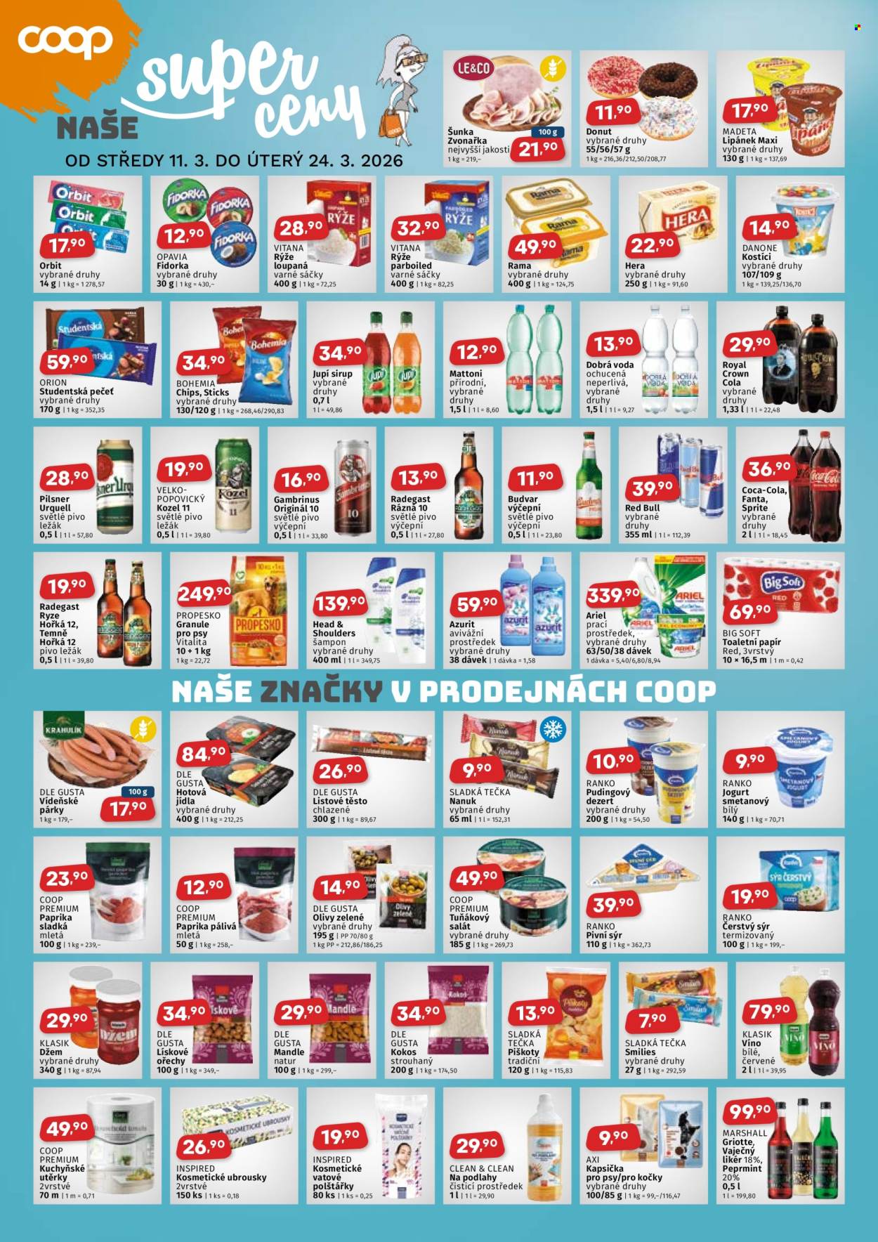 Leták coop JEDNOTA - 11.3.2026 - 24.3.2026. Strana 2