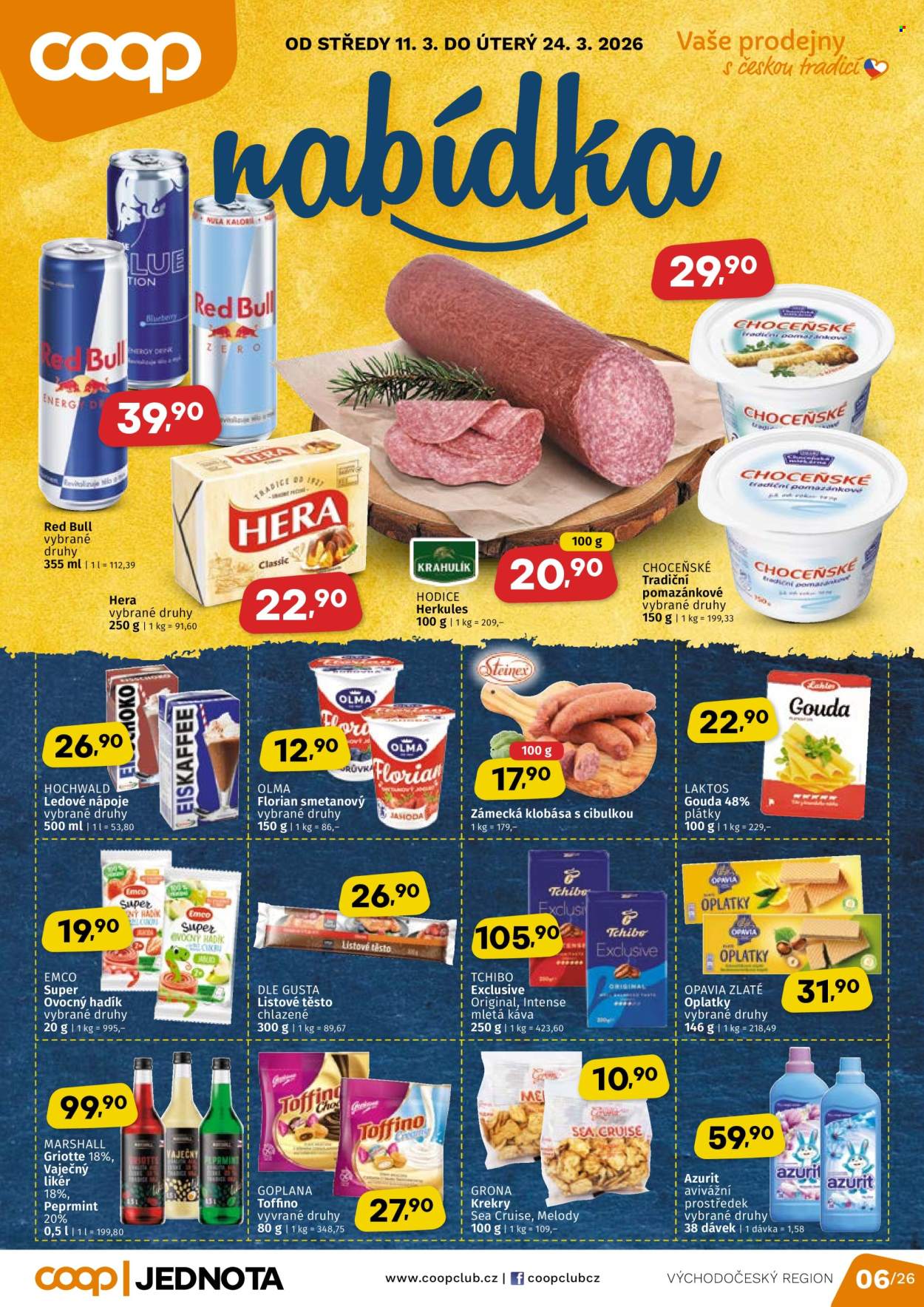 Leták coop JEDNOTA - 11.3.2026 - 24.3.2026. Strana 1