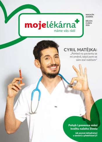 Leták mojelekarna.cz - 1.3.2026 - 30.4.2026.