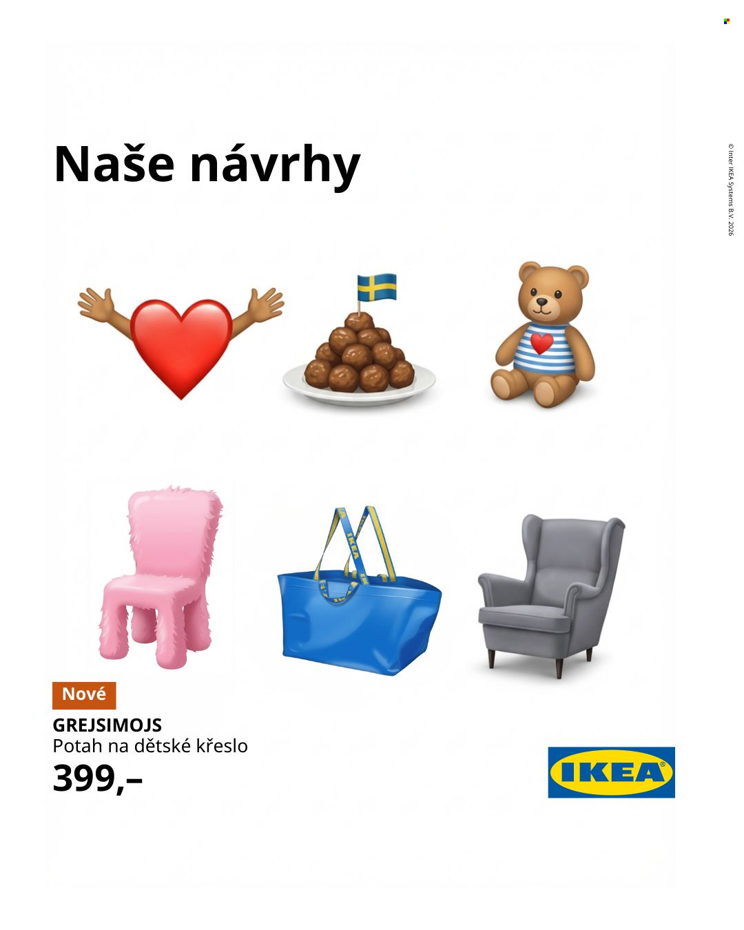 Leták IKEA. Strana 1