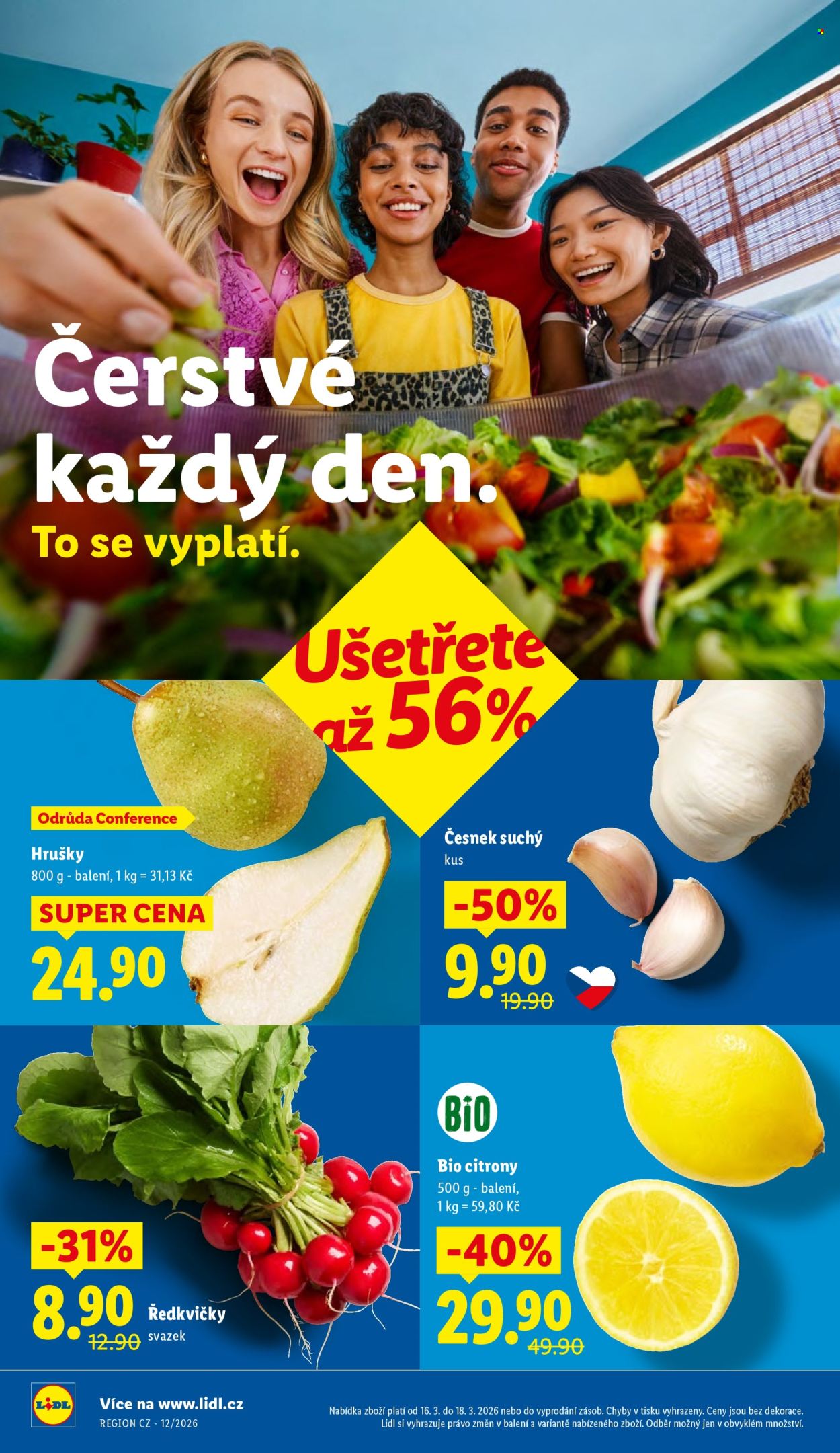 Leták Lidl - 16.3.2026 - 18.3.2026. Strana 12
