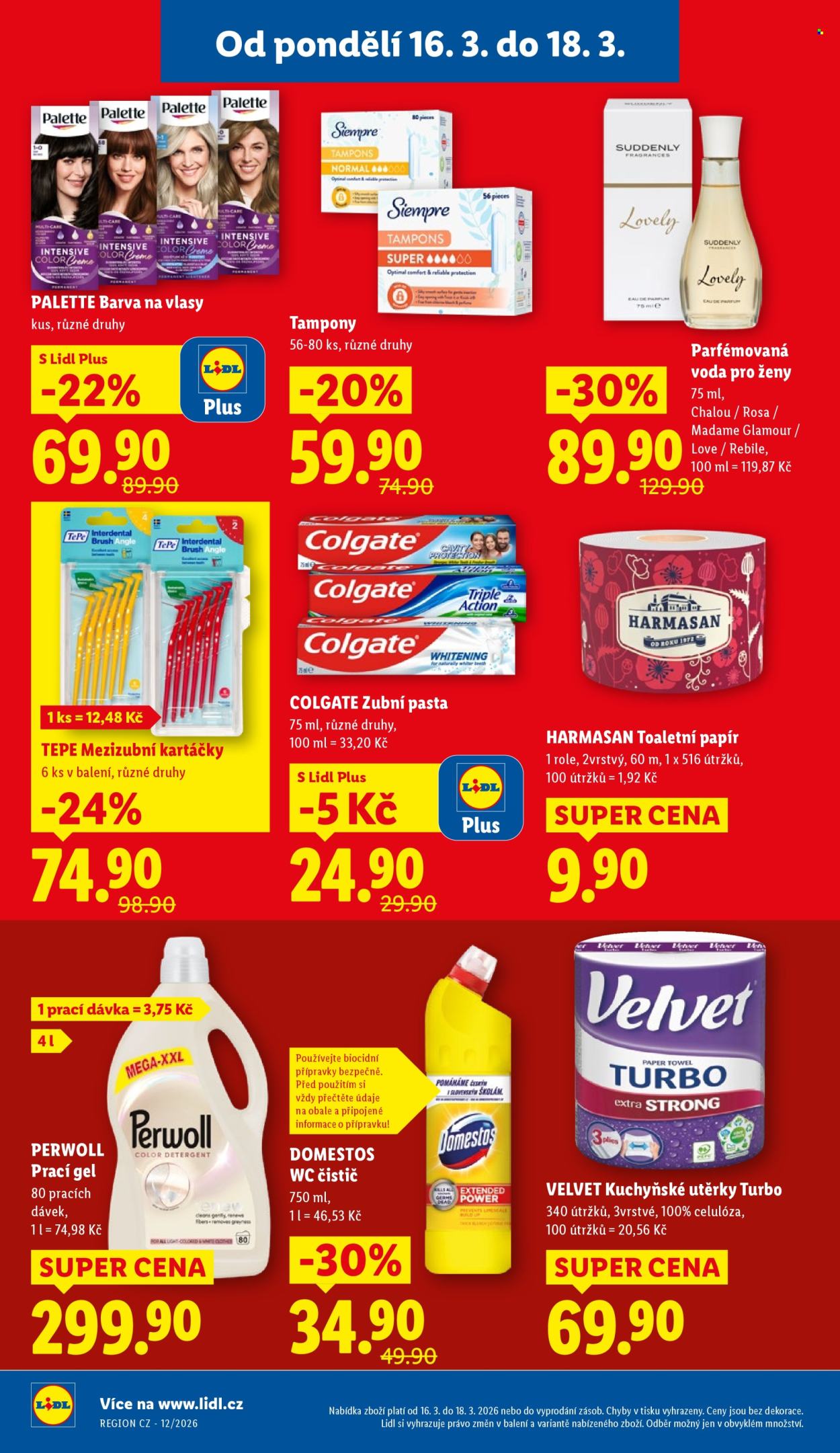 Leták Lidl - 16.3.2026 - 18.3.2026. Strana 26