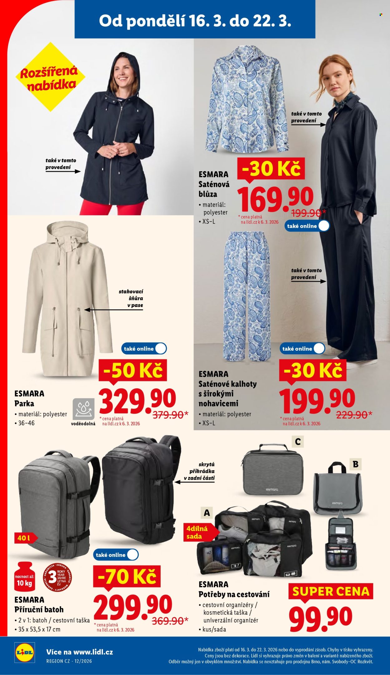 Leták Lidl - 16.3.2026 - 18.3.2026. Strana 36