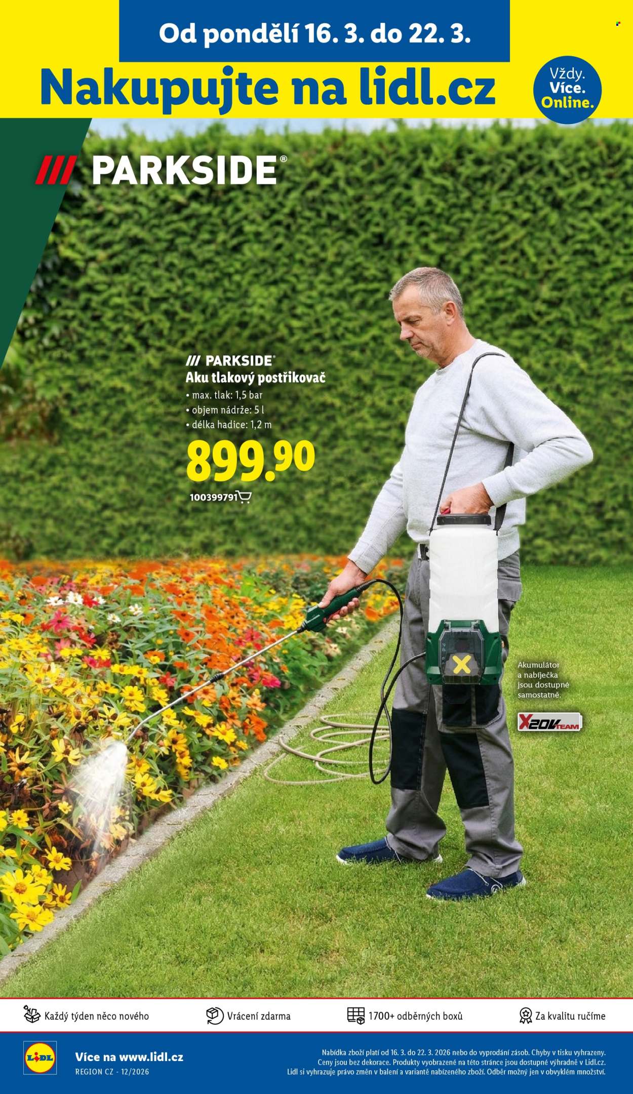 Leták Lidl - 16.3.2026 - 18.3.2026. Strana 40