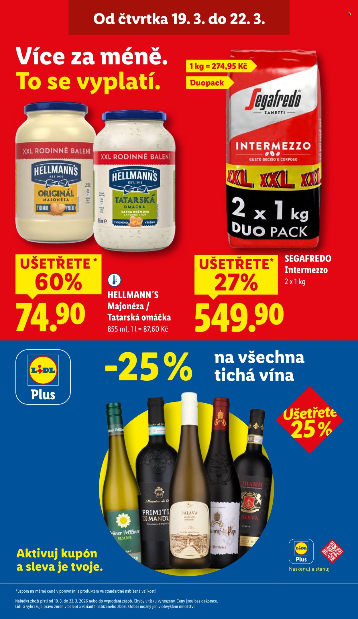 Leták Lidl - 19.3.2026 - 22.3.2026. Strana 3