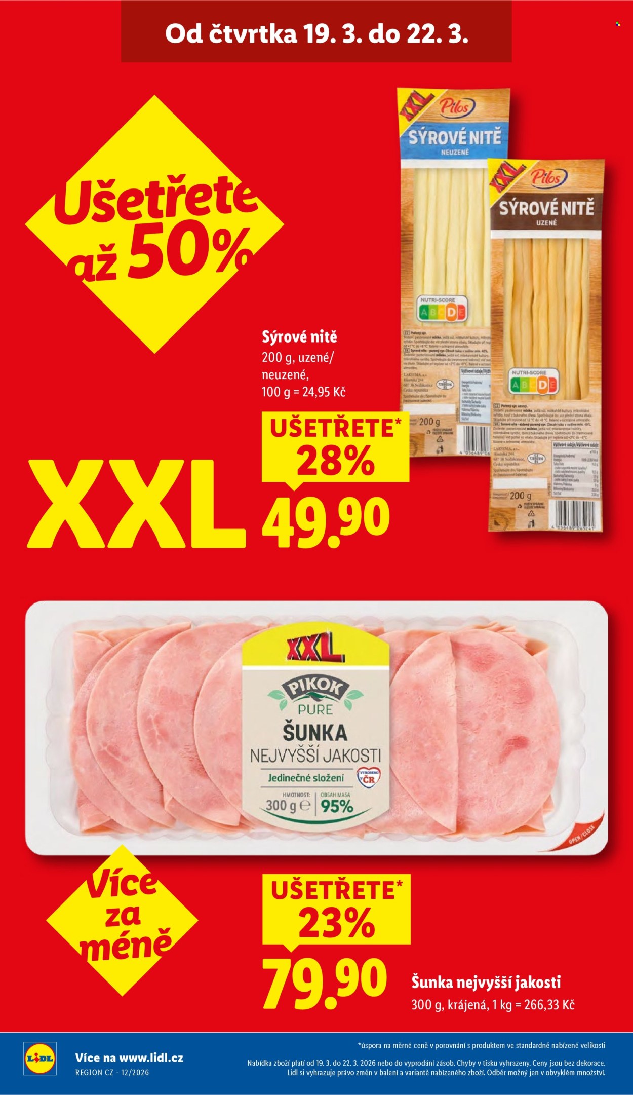 Leták Lidl - 19.3.2026 - 22.3.2026. Strana 4