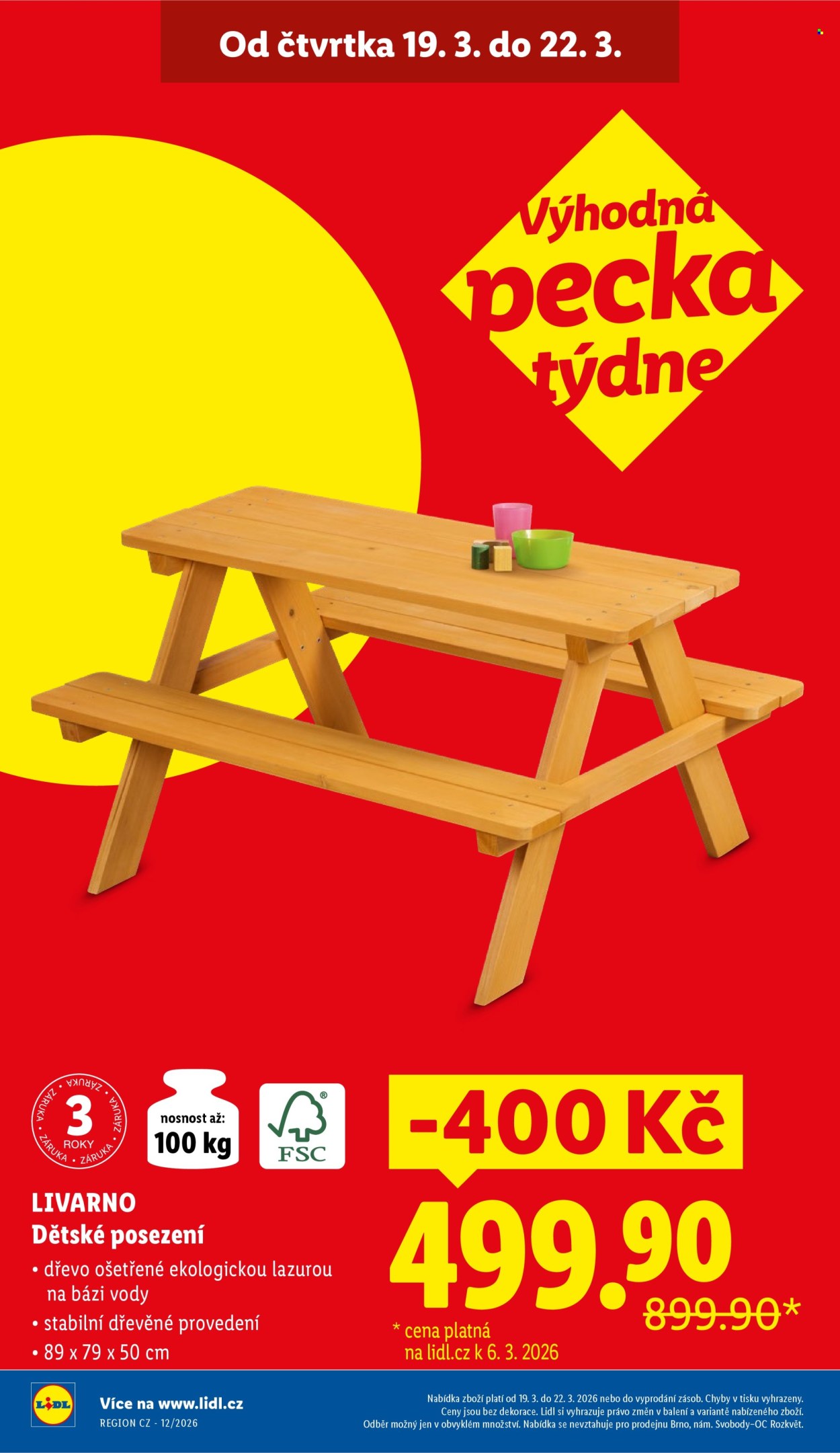 Leták Lidl - 19.3.2026 - 22.3.2026. Strana 6