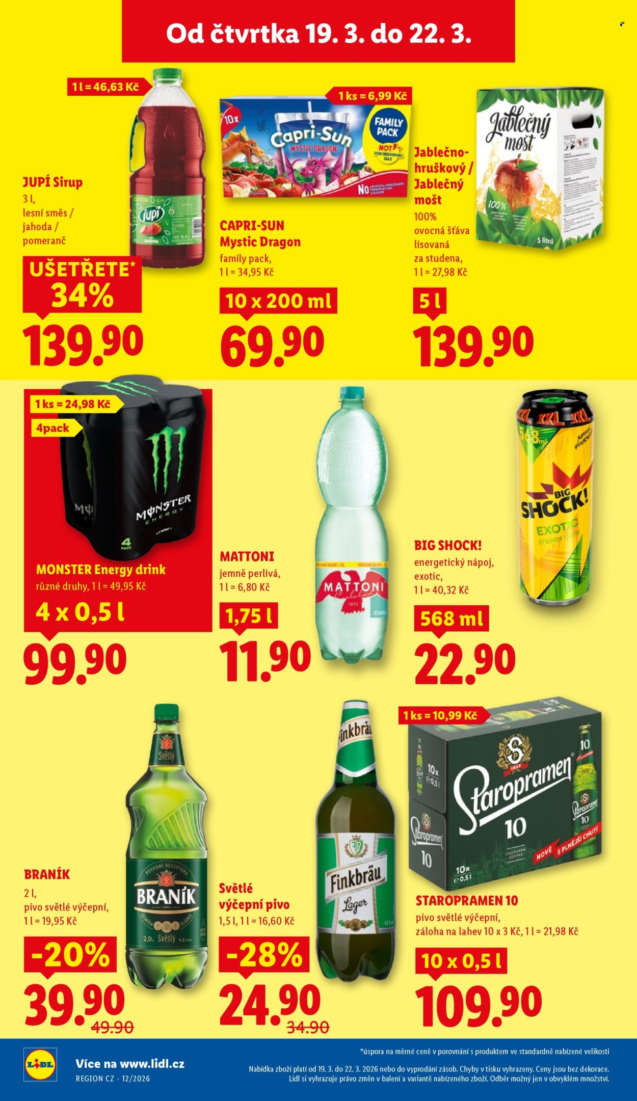 Leták Lidl - 19.3.2026 - 22.3.2026. Strana 22