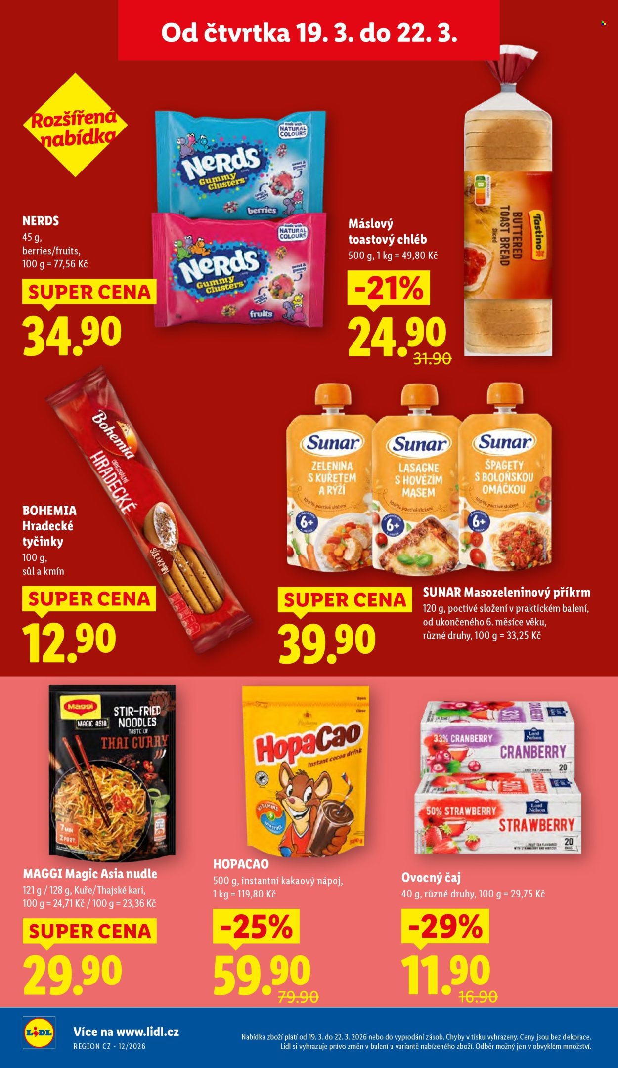 Leták Lidl - 19.3.2026 - 22.3.2026. Strana 24