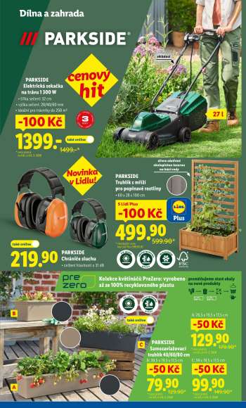 thumbnail - PARKSIDE Samozavlažovací truhlík 40/60/80 cm