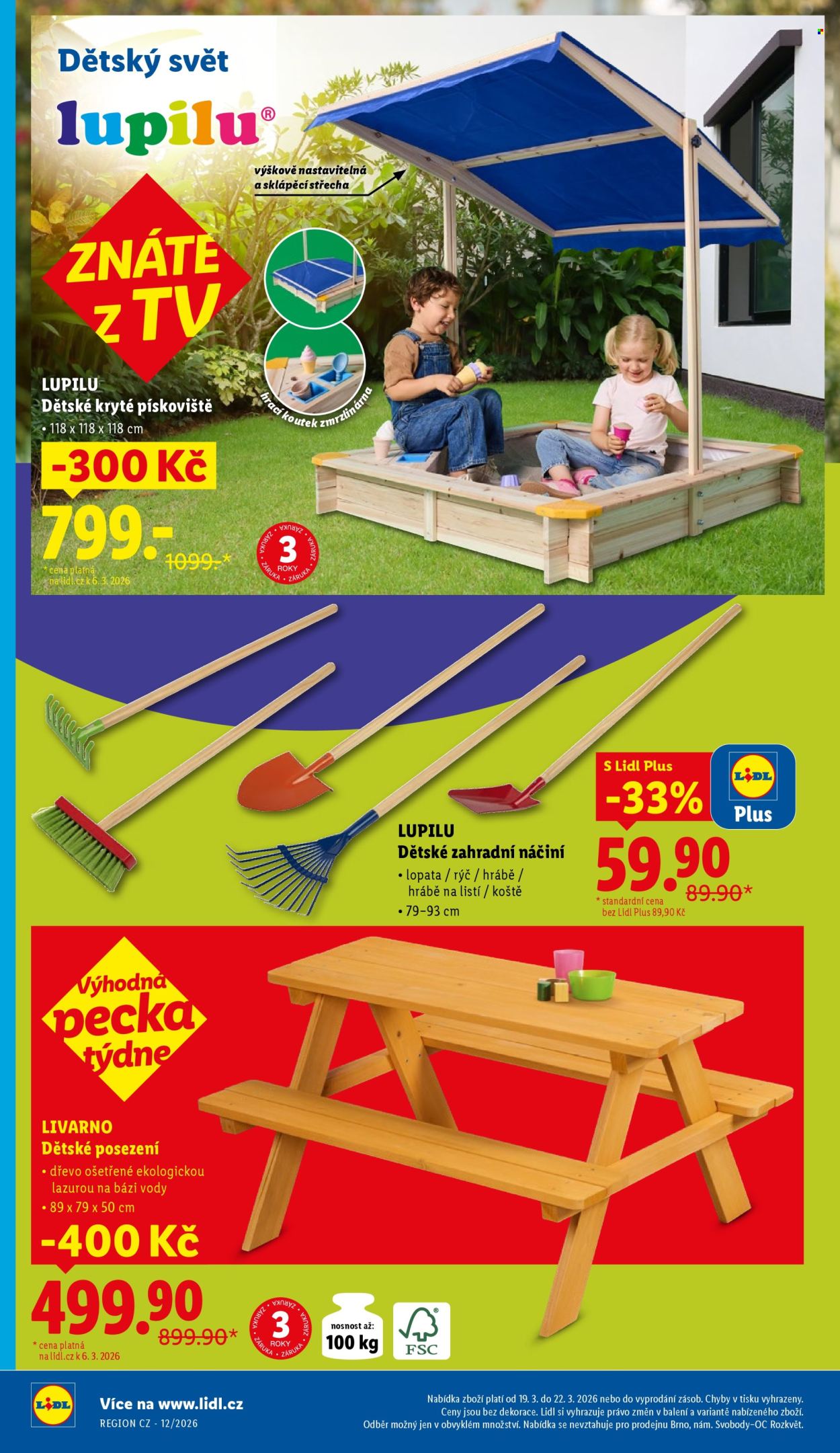 Leták Lidl - 16.3.2026 - 22.3.2026. Strana 18