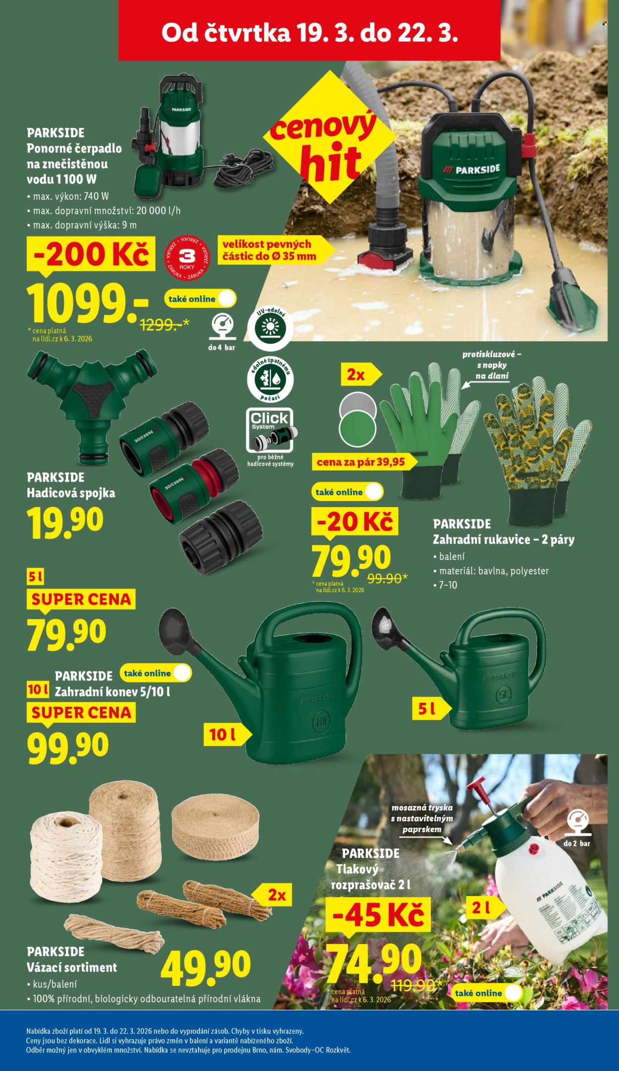 Leták Lidl - 16.3.2026 - 22.3.2026. Strana 25