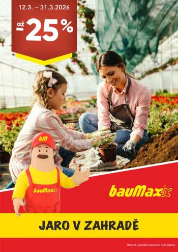 Leták Baumax - 12.3.2026 - 31.3.2026.