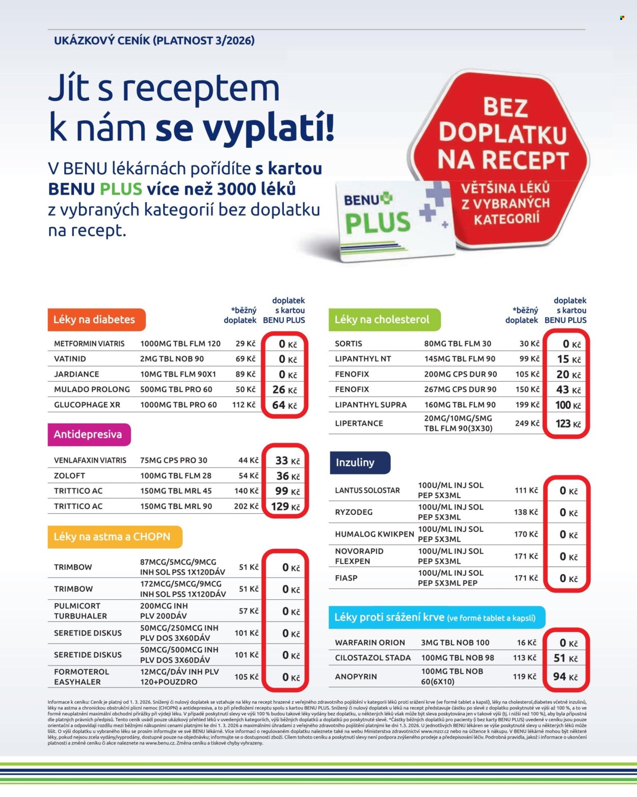 Leták BENU Lékárna - 1.4.2026 - 30.4.2026. Strana 23