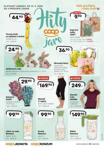 Leták Konzum - 13.3.2026 - 10.5.2026.