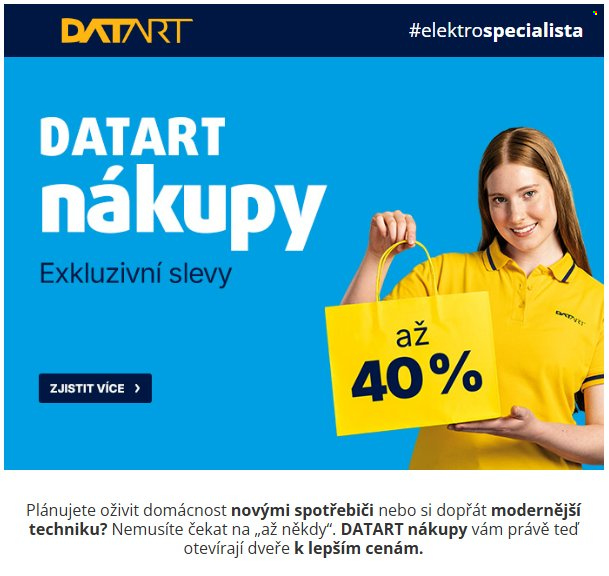 Leták DATART - 13.3.2026 - 13.3.2026. Strana 1