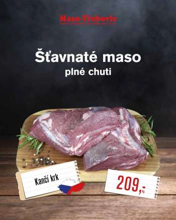 Leták Maso Třebovle.