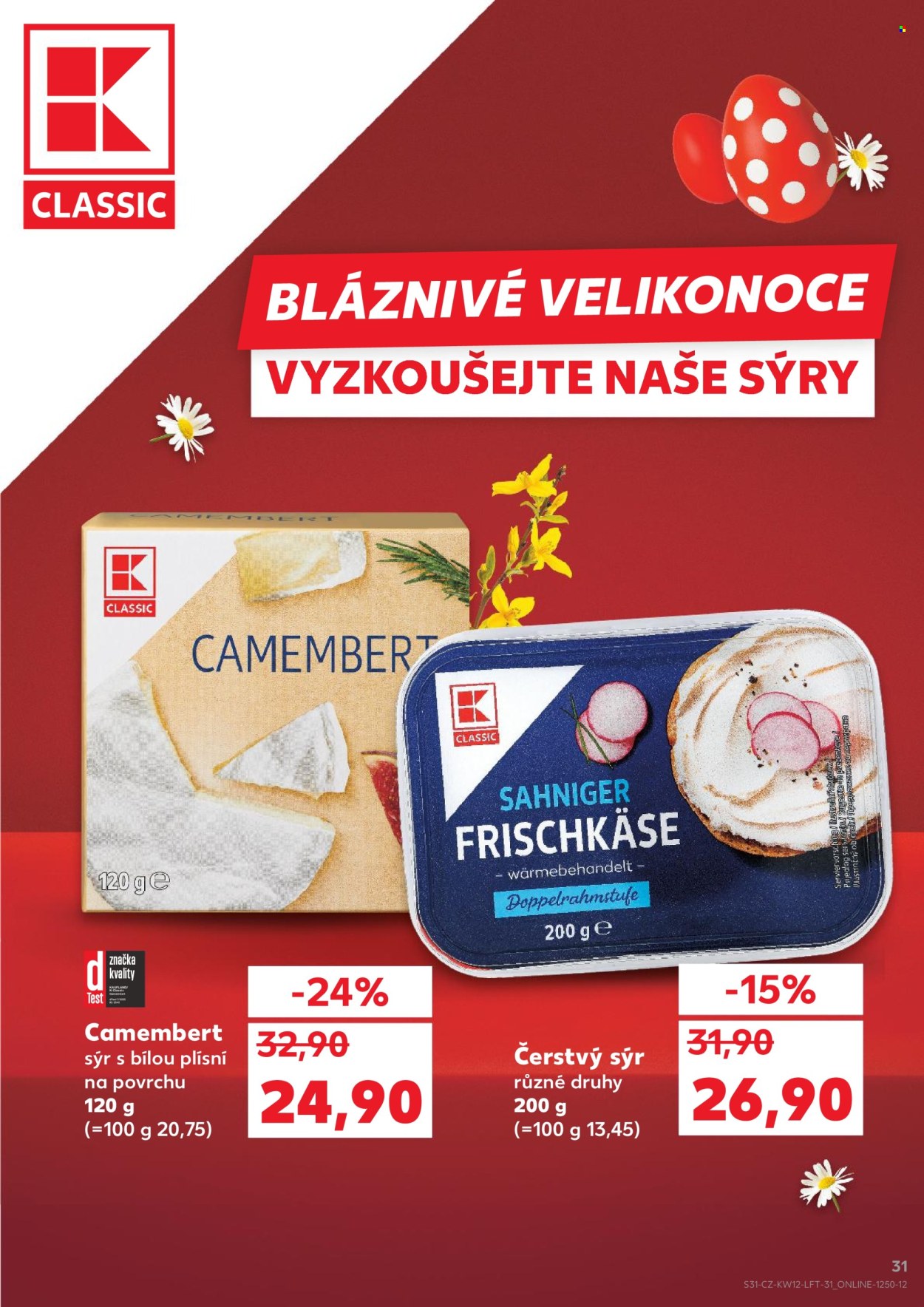 Leták Kaufland - 18.3.2026 - 24.3.2026. Strana 31