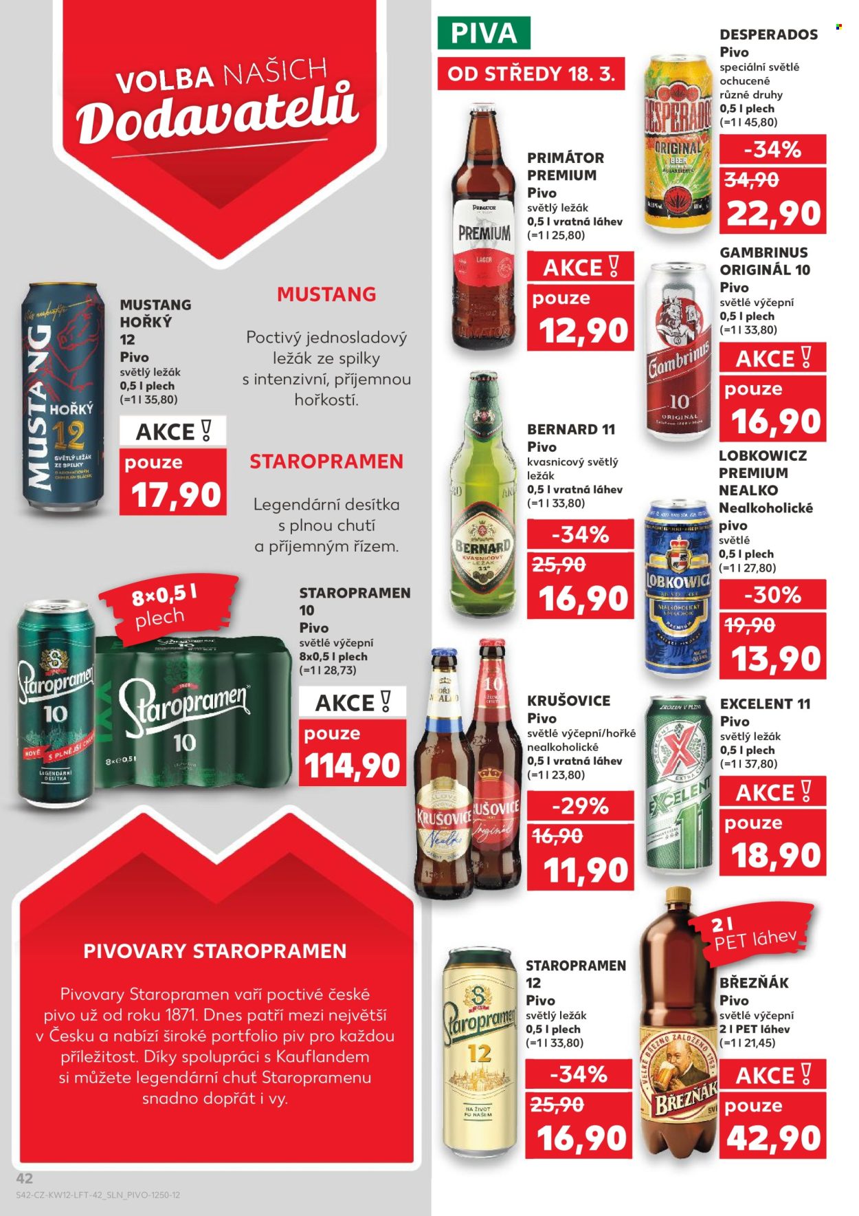 Leták Kaufland - 18.3.2026 - 24.3.2026. Strana 42