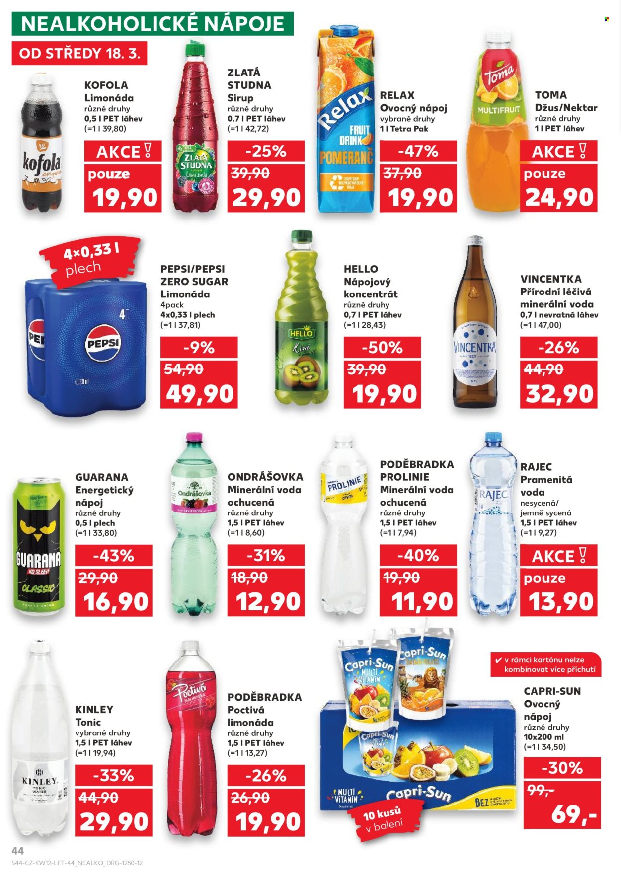 Leták Kaufland - 18.3.2026 - 24.3.2026. Strana 44
