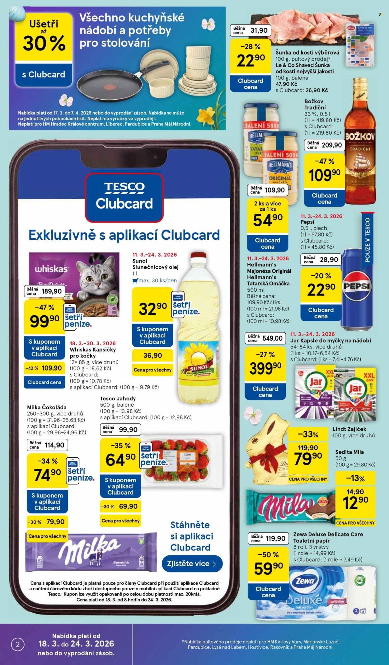 Leták TESCO - 18.3.2026 - 24.3.2026. Strana 2