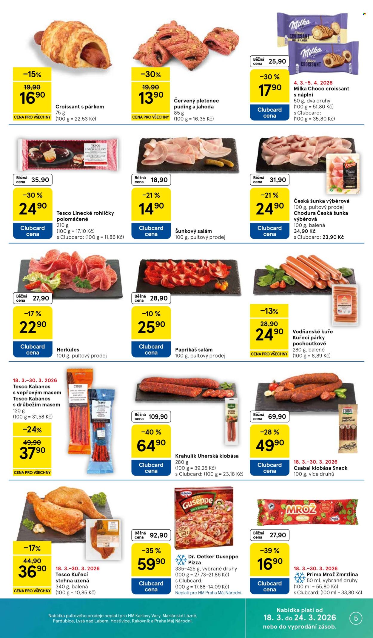 Leták TESCO - 18.3.2026 - 24.3.2026. Strana 5