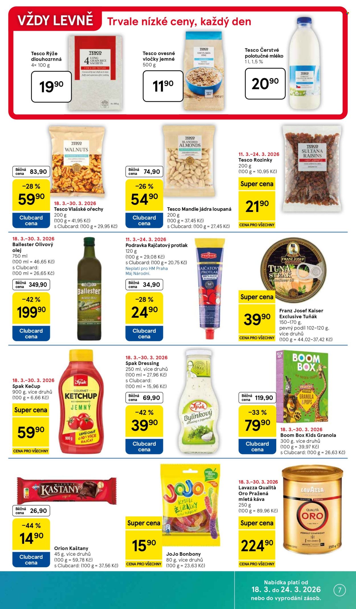 Leták TESCO - 18.3.2026 - 24.3.2026. Strana 7
