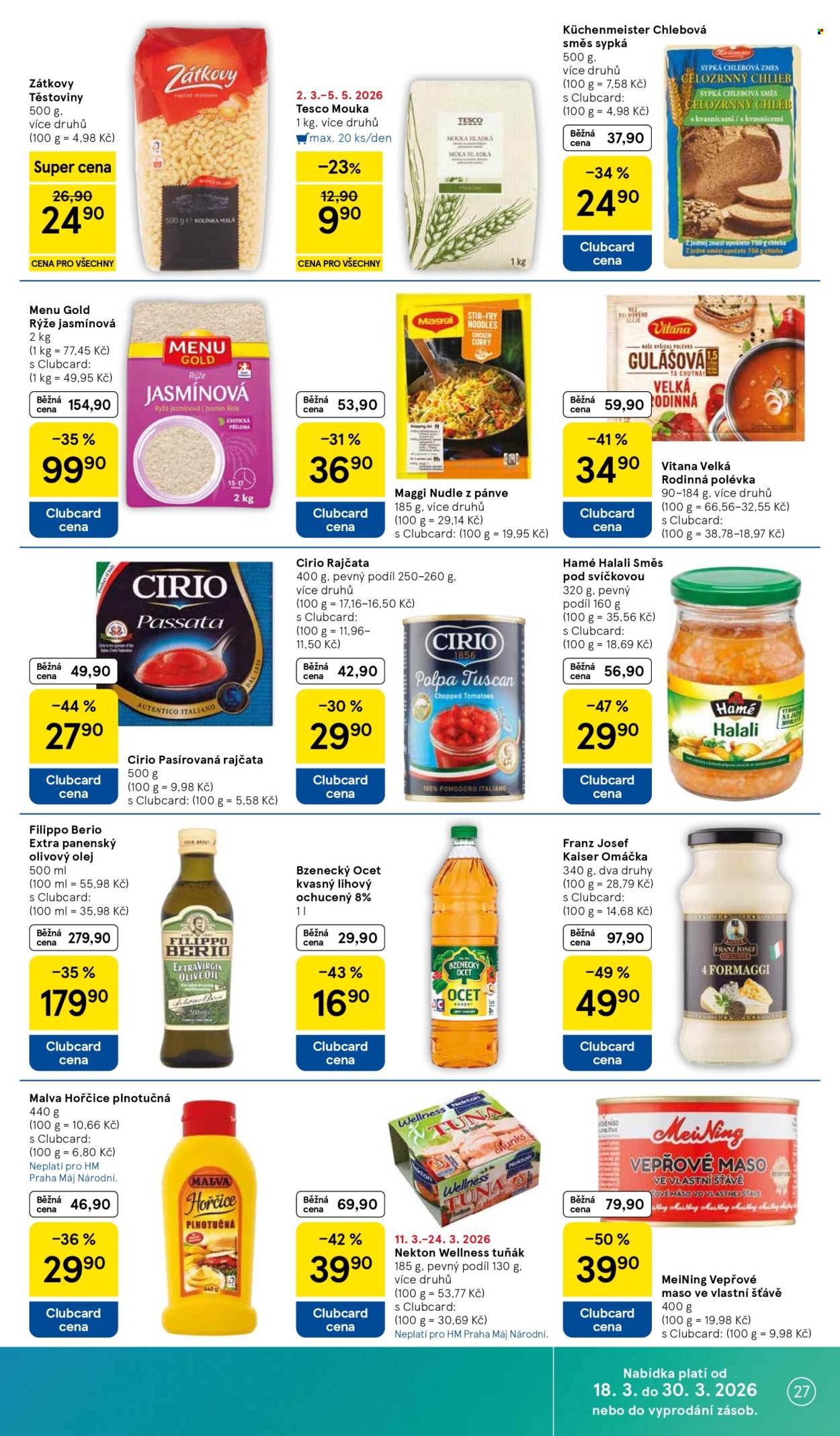 Leták TESCO - 18.3.2026 - 24.3.2026. Strana 27