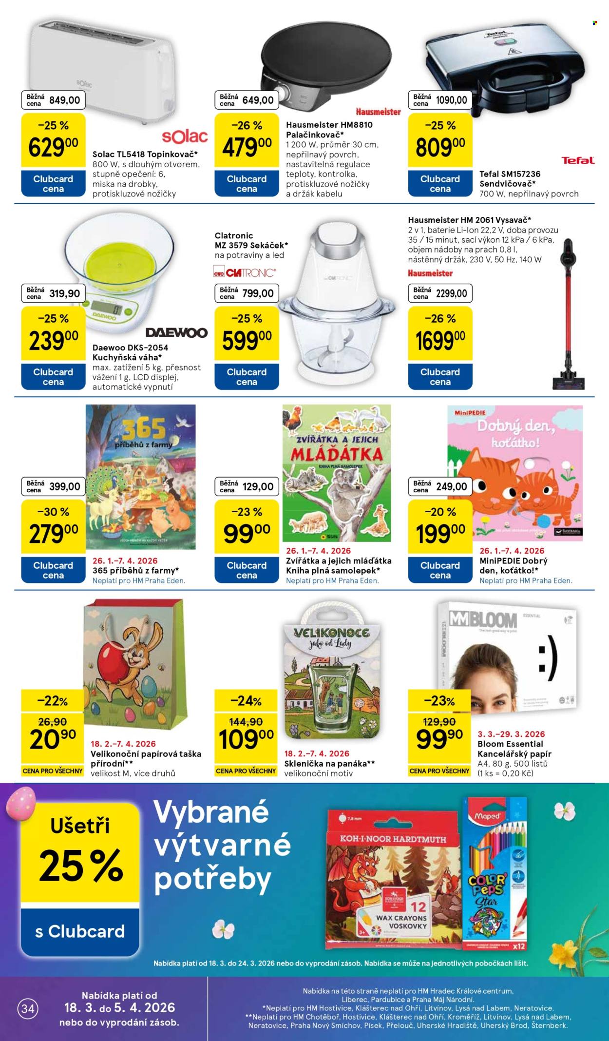 Leták TESCO - 18.3.2026 - 24.3.2026. Strana 34