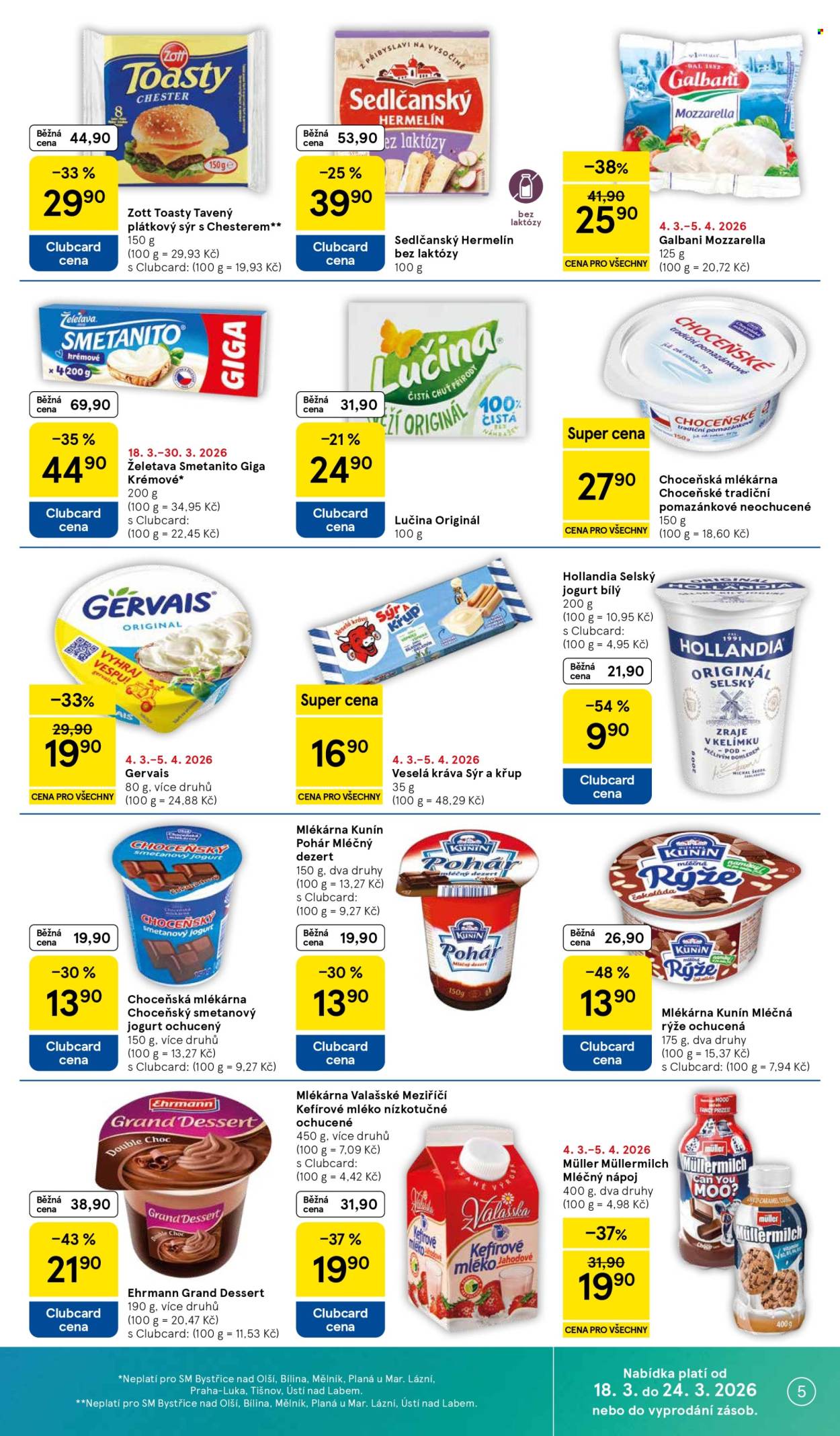 Leták TESCO supermarket - 18.3.2026 - 24.3.2026. Strana 5