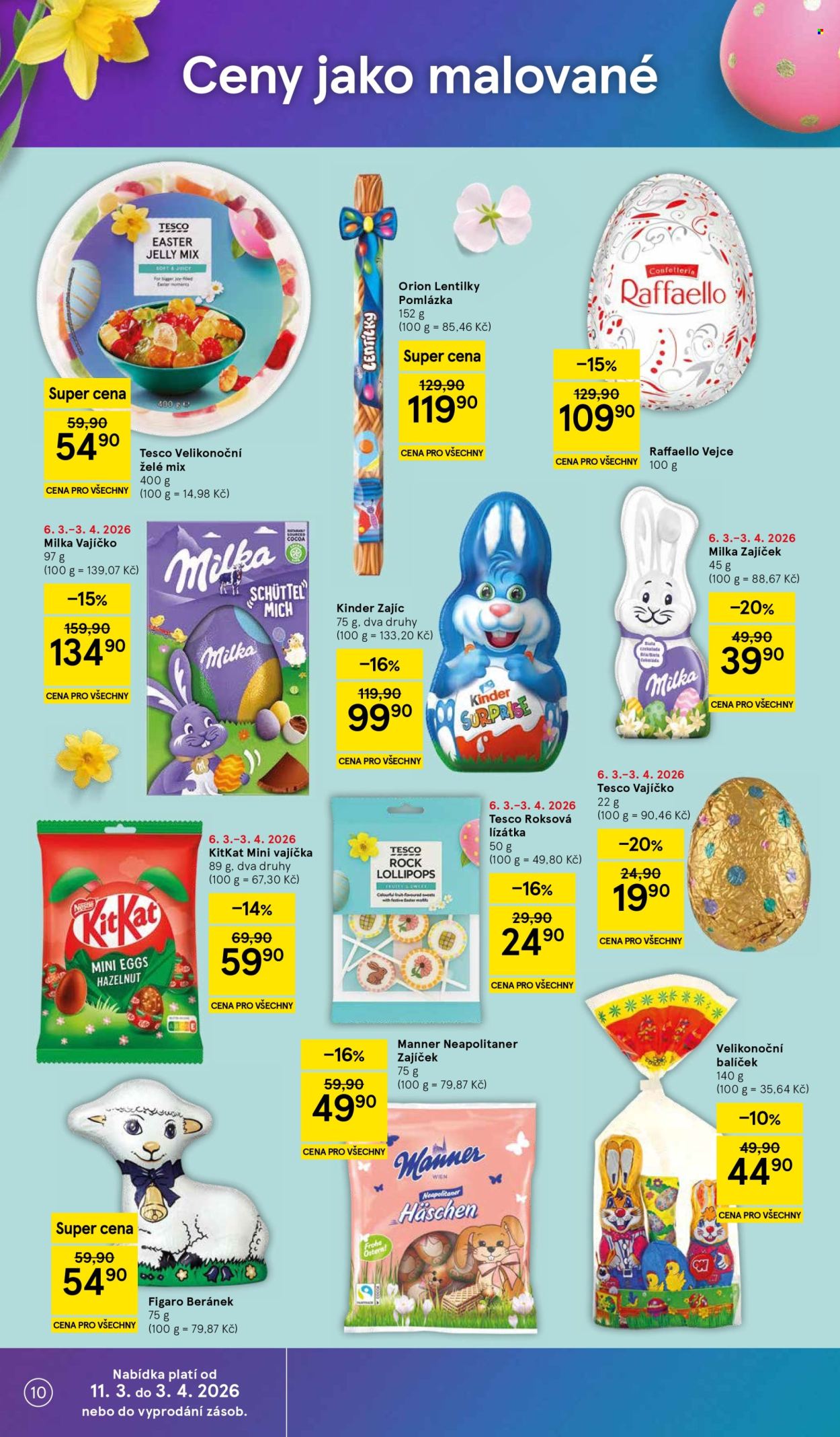 Leták TESCO supermarket - 18.3.2026 - 24.3.2026. Strana 10