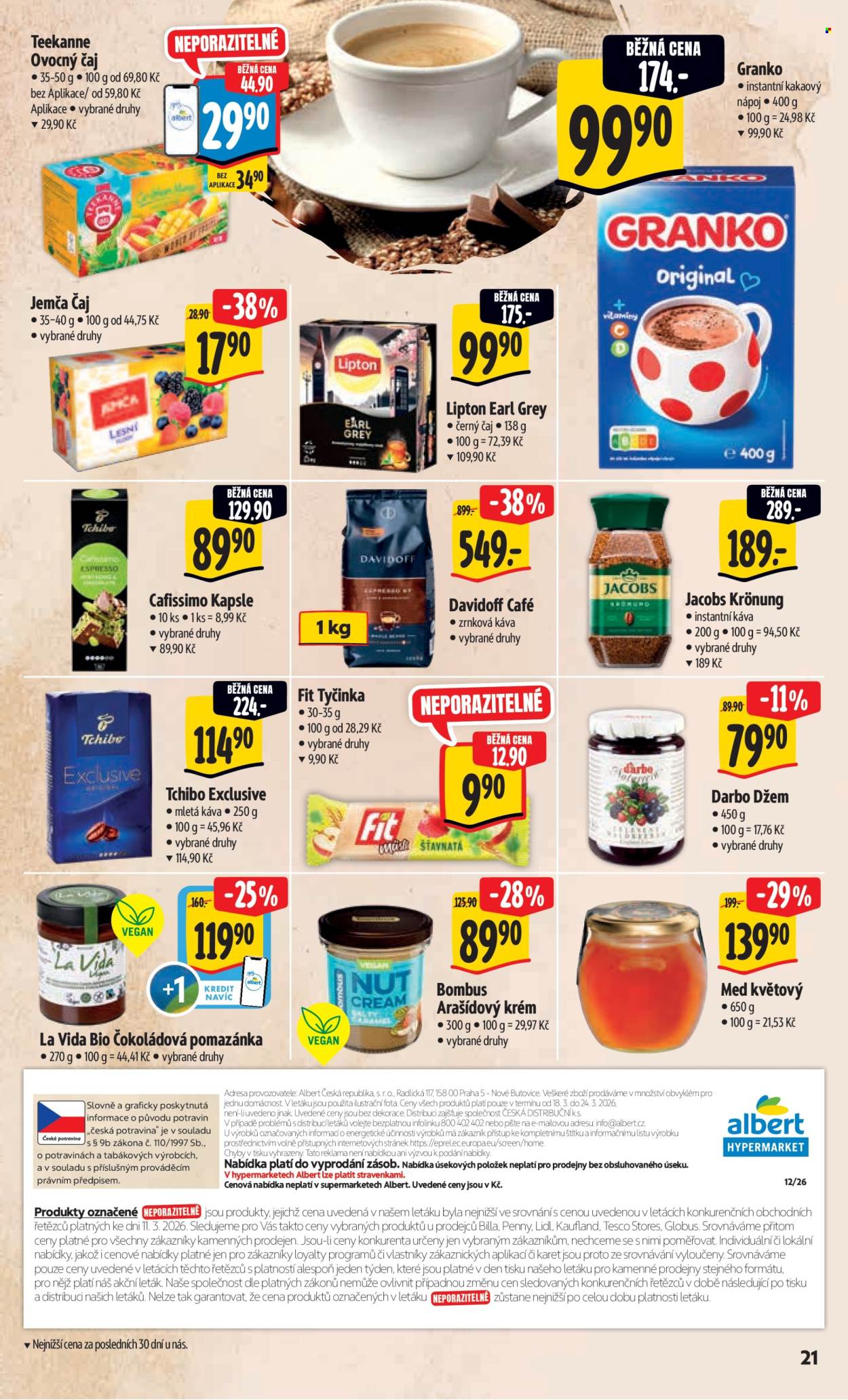Leták Albert Hypermarket - 18.3.2026 - 24.3.2026. Strana 29