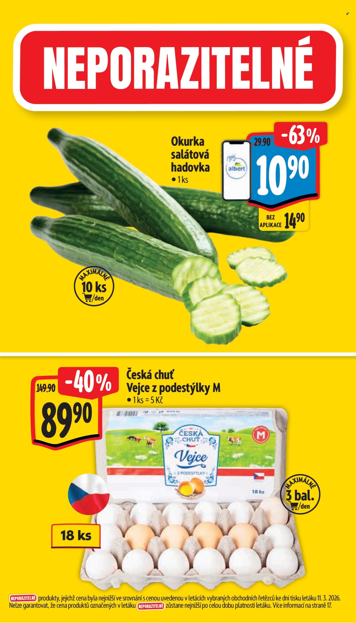 Leták Albert Supermarket - 18.3.2026 - 24.3.2026. Strana 2