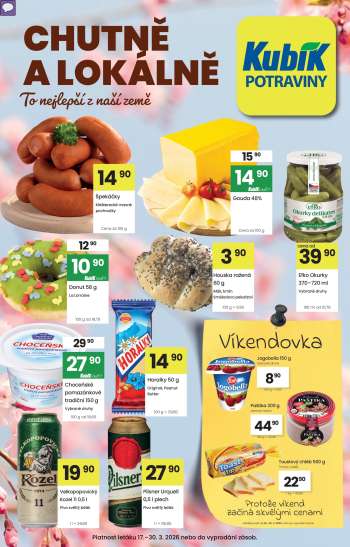 Leták Kubík - 17.3.2026 - 30.3.2026.